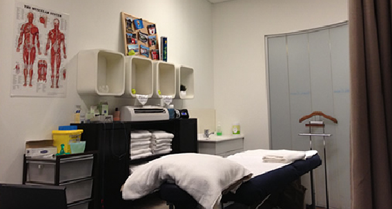 Dry Needling setup at I.Sports Myotherapy